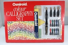 Vintage (c1990) Osmiroid Easy Change Colour Calligraphy Set