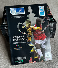 2001 FA Cup Final Programme Arsenal v Liverpool in Excellent unused condition