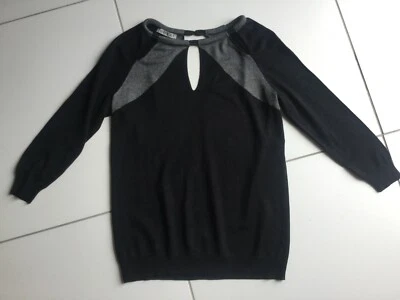 Pull Noir et Gris - KOOKAI - Taille 0 - Photo 1/3