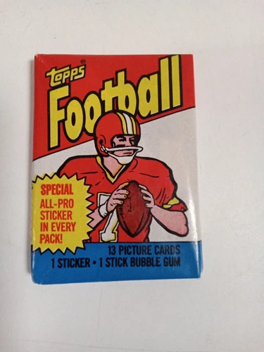 1983 Topps Football Unopened Factory Sealed Wax Pack - *#*