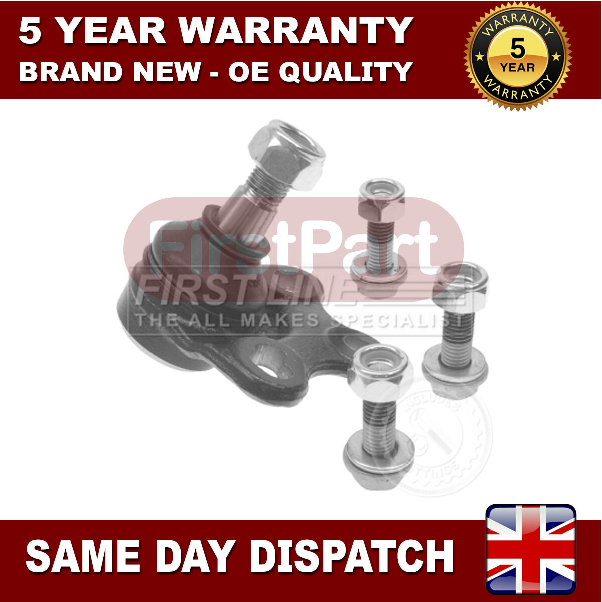 Fits Mercedes Vaneo 1.6 1.7 CDi 1.9 FirstPart Front Lower Ball Joint 4143330227