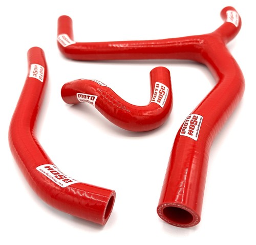 KAWASAKI KX250 KX250X 2025 MOTO HOSE Silicone Y Radiator Hose Blue 23-332YB - Picture 8 of 9