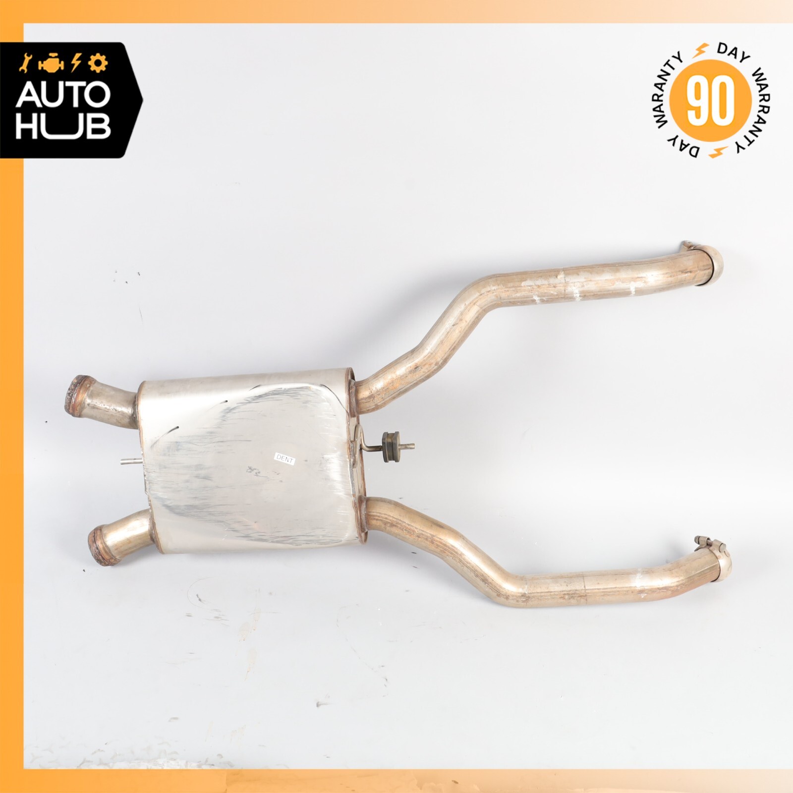 00-04 Aston Martin DB7 Vantage Exhaust Mid Pipe Center Resonator Silencer 20k