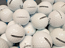 100 Callaway Supersoft 3A/4A White Pre Owned/Used Golf Balls 8 dozen  4 extra 