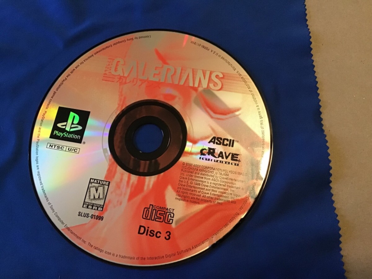 Galerians Playstation PS1 Disc 3 Only Tested Working | eBay