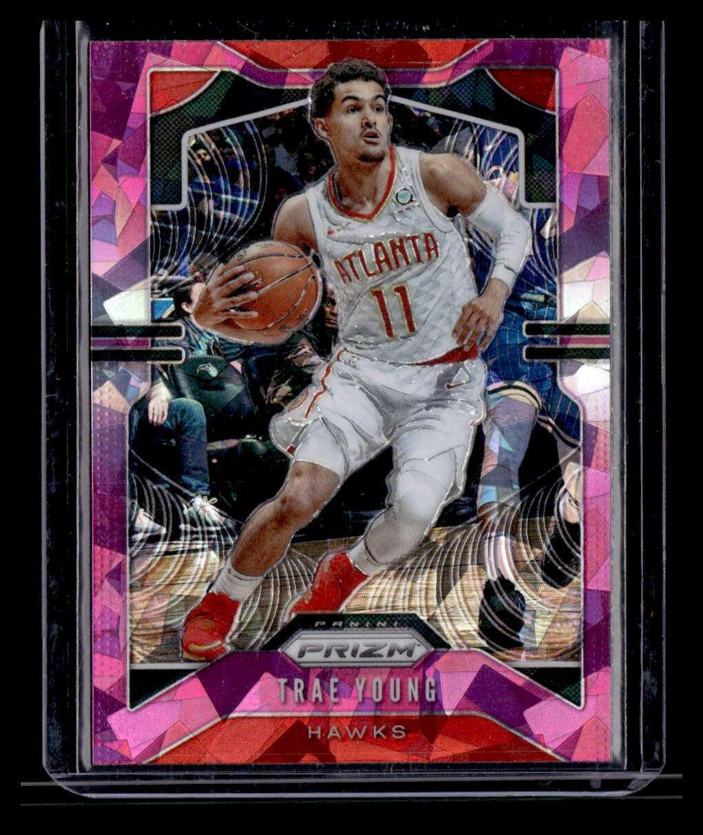 Trae Young 2019-20 Panini Prizm Pink Ice Prizm #31