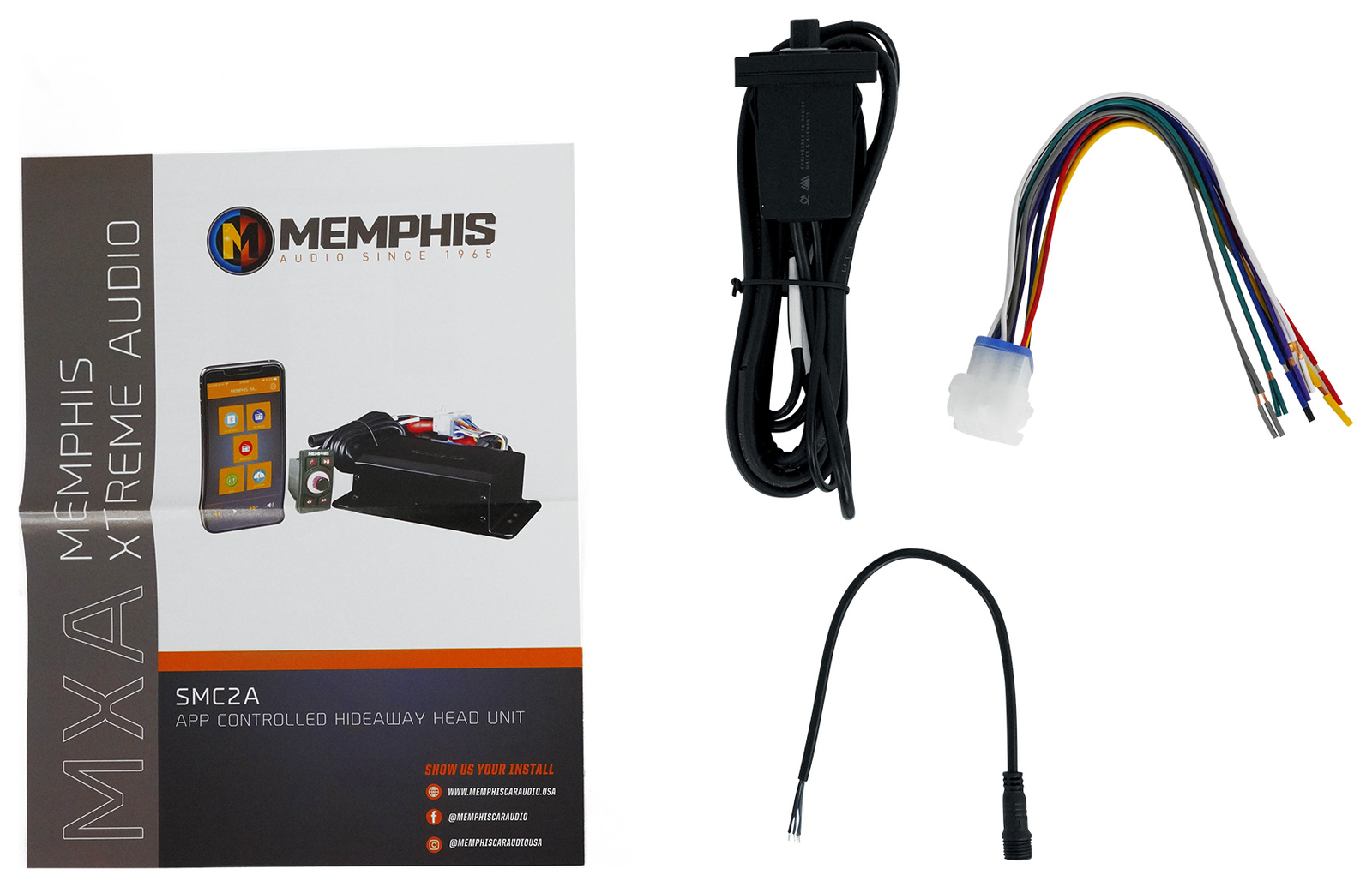 Скрытый Bluetooth-приемник Memphis Audio SMC2A динамики емкостью 4 МБ для квадроцикловUTV