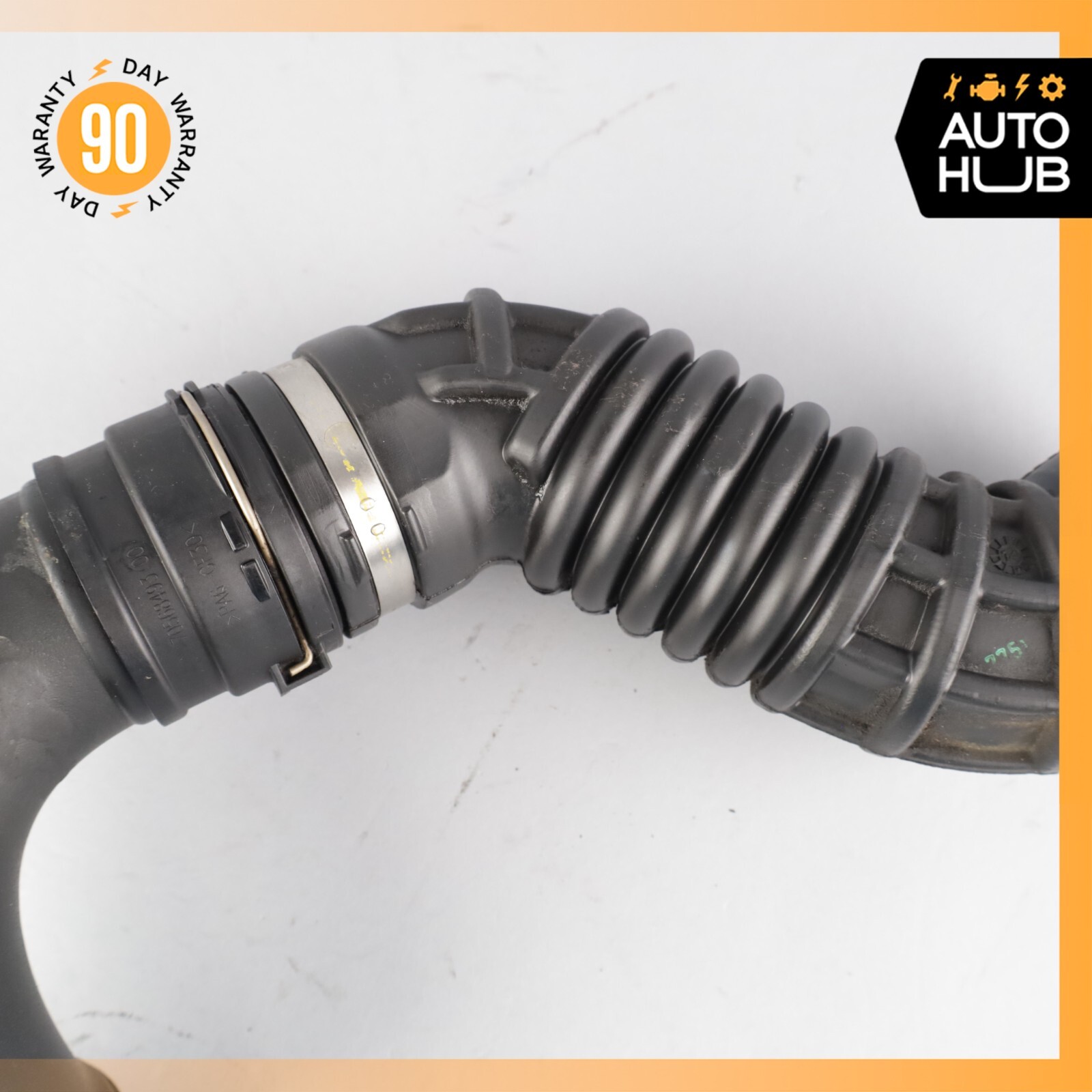 14-22 Maserati Quattroporte M156 Engine Left Air Intake Duct Pipe Hose Set OEM