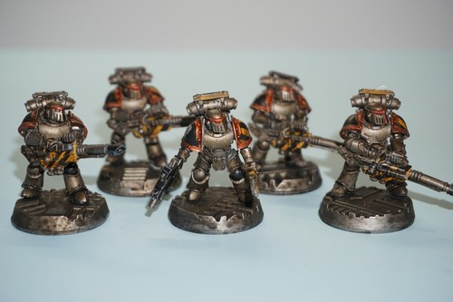 Horus Heresy Iron Warriors Legion Heavy Weapon Squad x 5 - Bild 6 von 9