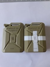 2 jerrycans allemands SS WWII