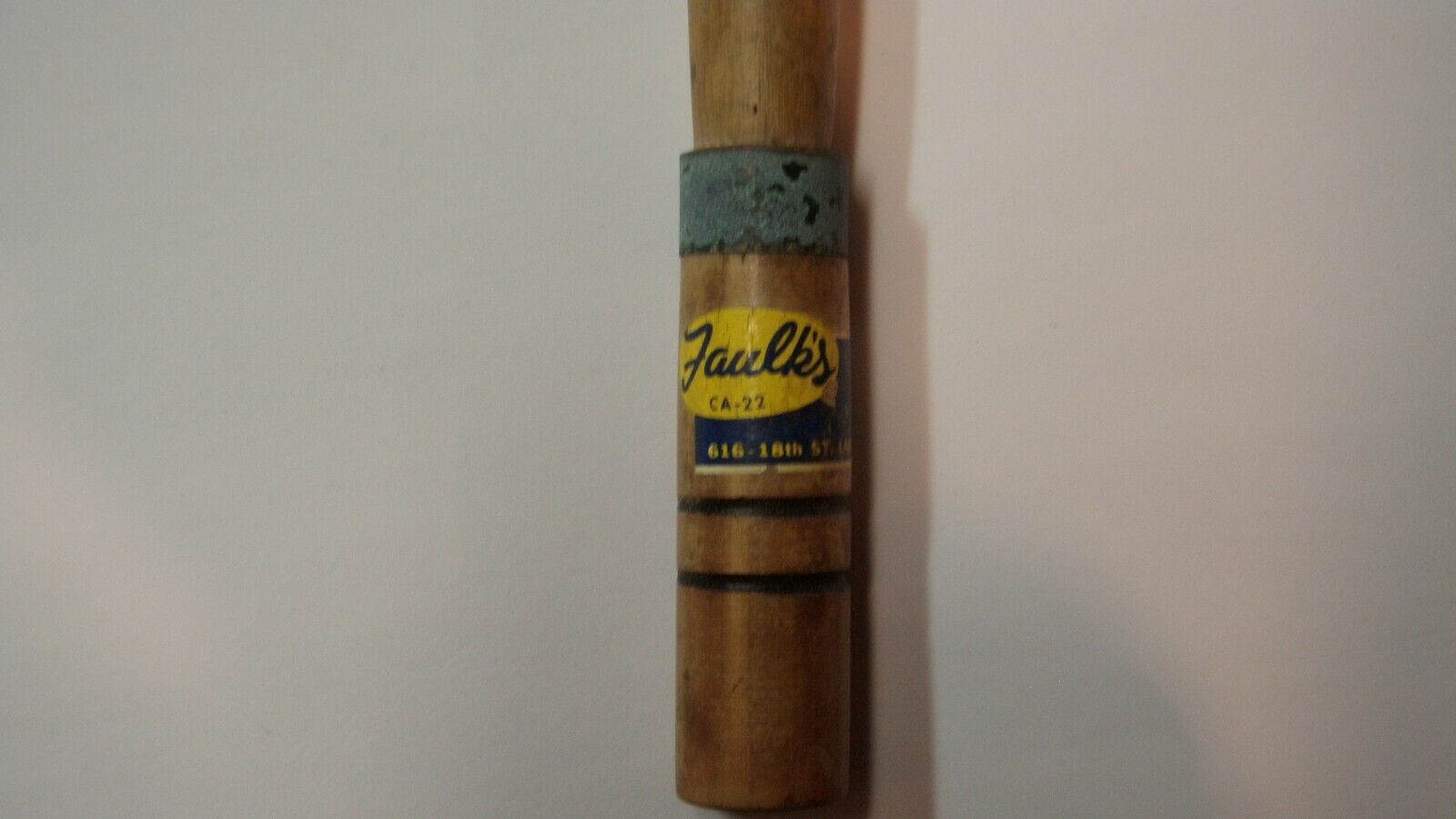 Vintage Faulk's CA22 Duck Call  