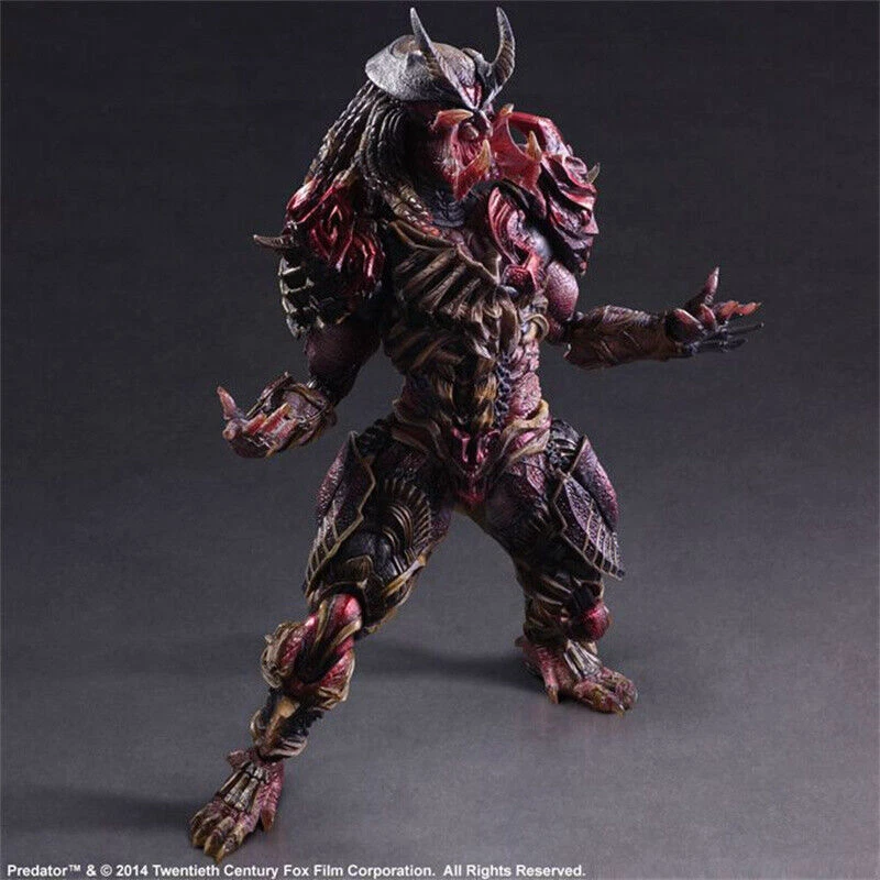 Predator VARIANT Action Figure Play Arts Kai Original Box Moveable Figures Model - Image 3 of 4