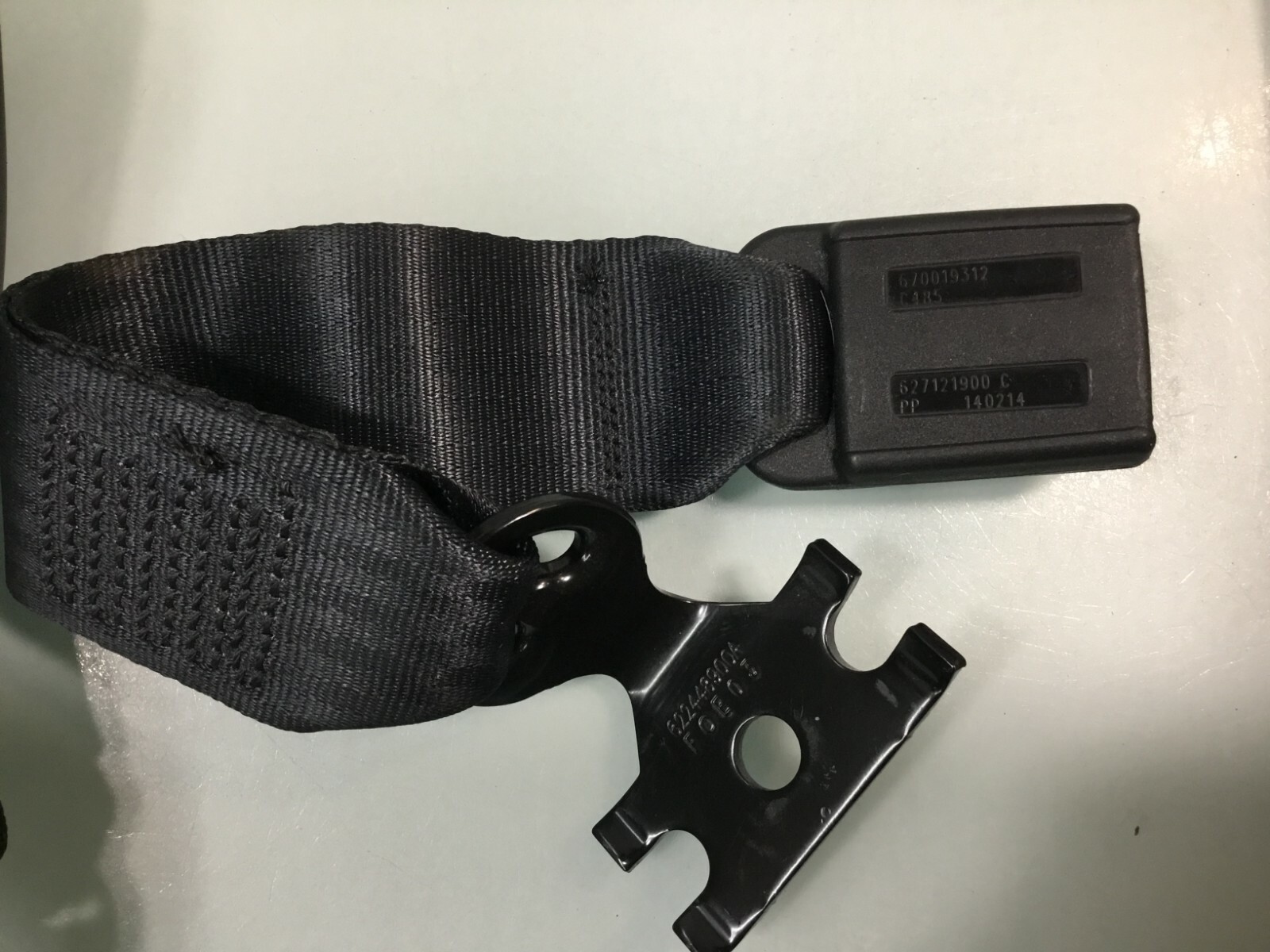 14-17 Maserati Ghibli S Rear Left & Right & Center Seat Belt Buckle Set of 4 OEM
