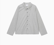 Calvin Klein Mens Lounge Shirt Grey Heather Size Small