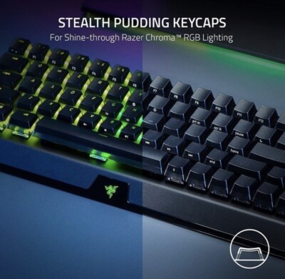 Razer BLACKWIDOW v3 Mini Hyperspeed Wireless Mechanical Keyboard