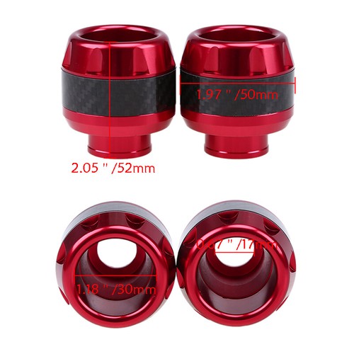 Pair 16mm Motorcycle Front Fork Frame Sliders Crash Protection Engine Collision - Picture 20 of 32