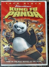 Kung Fu Panda (DVD, 2008, Widescreen) Jack Black, Dustin Hoffman, Seth Rogen