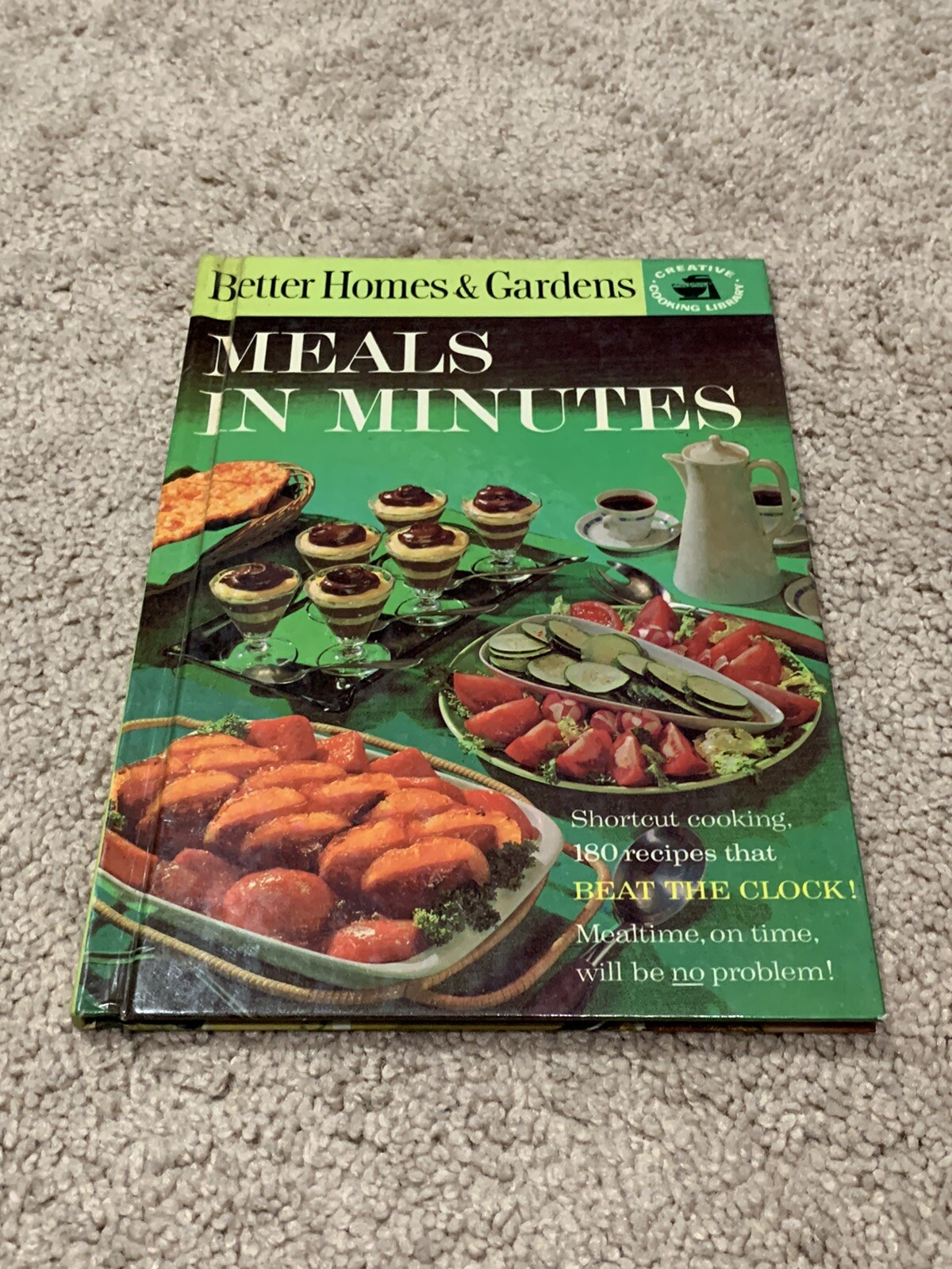 Better Homes and Gardens Meals in Minutes Vintage Cookbook