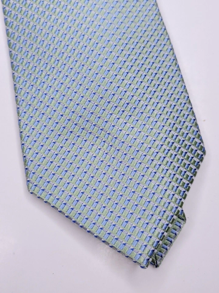 Jones New York мужской официальный галстук 58 «Lx3.5» W зеленый/синий галстук - Изображение 2 из 4