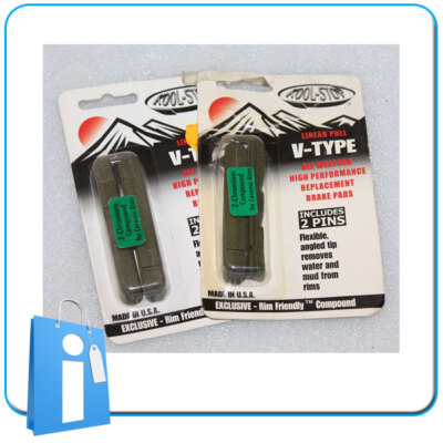 Set Retro Vintage Zapatas Pads V-brake KOOL STOP