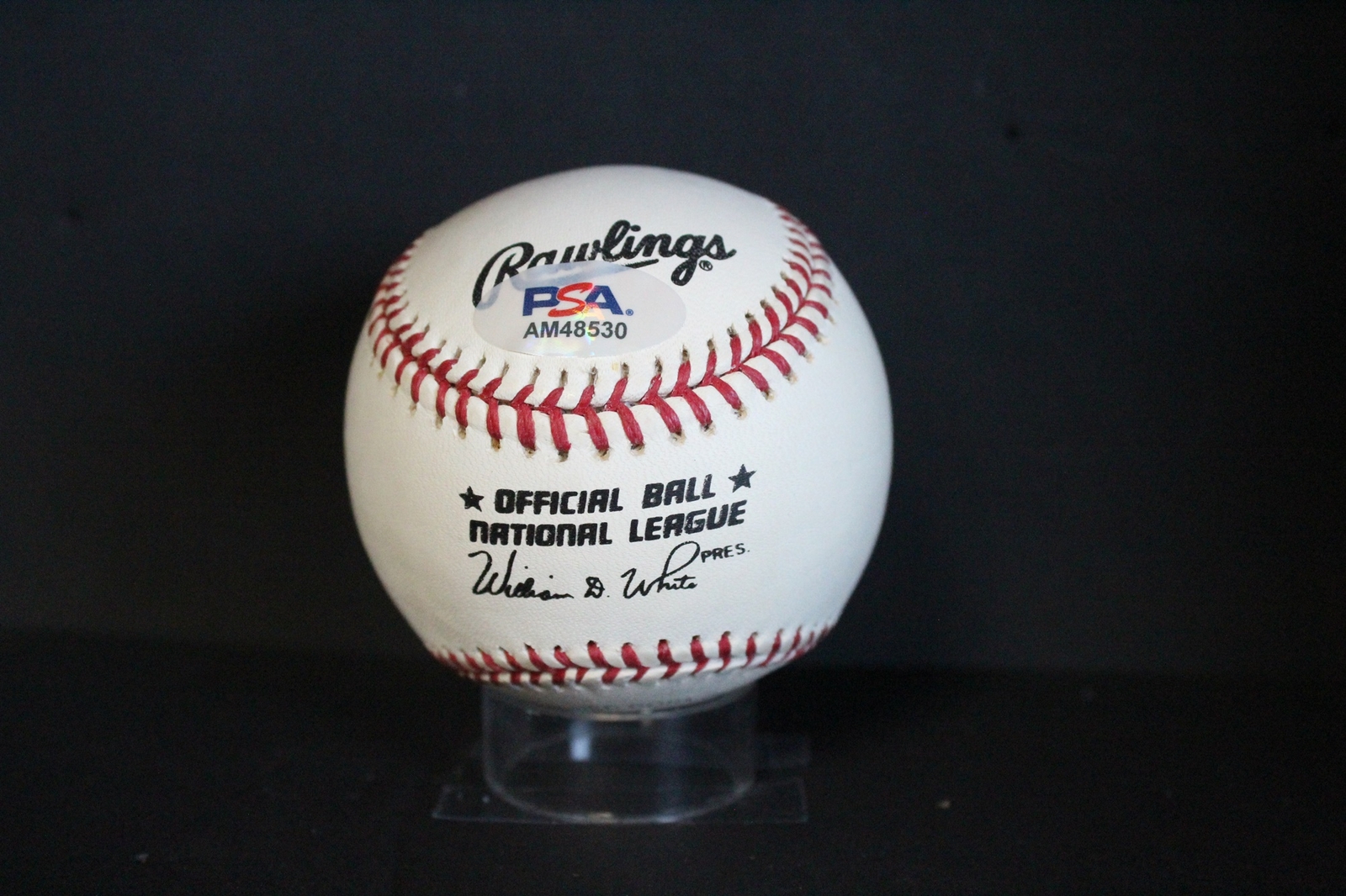 Whitey Lockman Signed Baseball Autograph Auto PSA/DNA AM48530 view 2