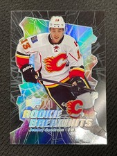 2014/15 Upper Deck Johnny Gaudreau Rookie Breakouts Acetate #84/100