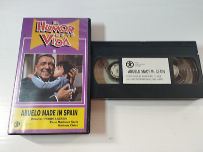 Grandfather Made In Spain Paco Martinez Soria Pedro Lazaga - VHS Tape Spanish
