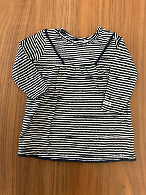 gestreiftes Baumwollkleid von Tom Tailor Gr. 74 cm 9 Monate