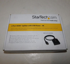 StarTech 2-port HDMI Splitter with USB power ...