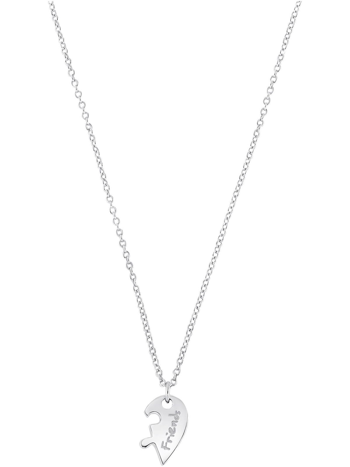 sOliver 2034292 Damen Collier Friends Silber 45 см 10690₽
