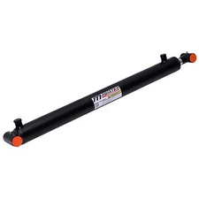Hydraulic Cylinder Welded Double Acting 3" Bore 22" Stroke Cross Tube 3x22 NEW