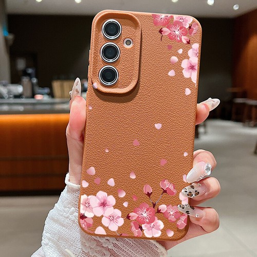 Etui na telefon do Samsung Galaxy A56 A16 A26 A36 A55 A17 A25 Silikonowe kwiaty etui - Zdjęcie 12 z 16