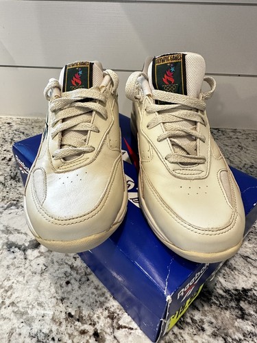 Reebok Womens Atlanta Vintage 1996 Olympics Walking Shoes Size 7.5 New RARE - Picture 4 of 14