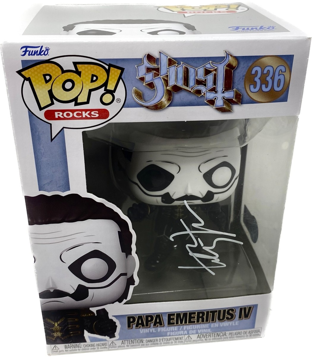 【TOBIAS FORGE直筆サイン入り】限定Funko POP! Ghost Tobias Forge Signed Funko POP Ghost Papa Emeritus III