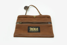 Tackle Waxed Canvas Gig Pouch - Brown