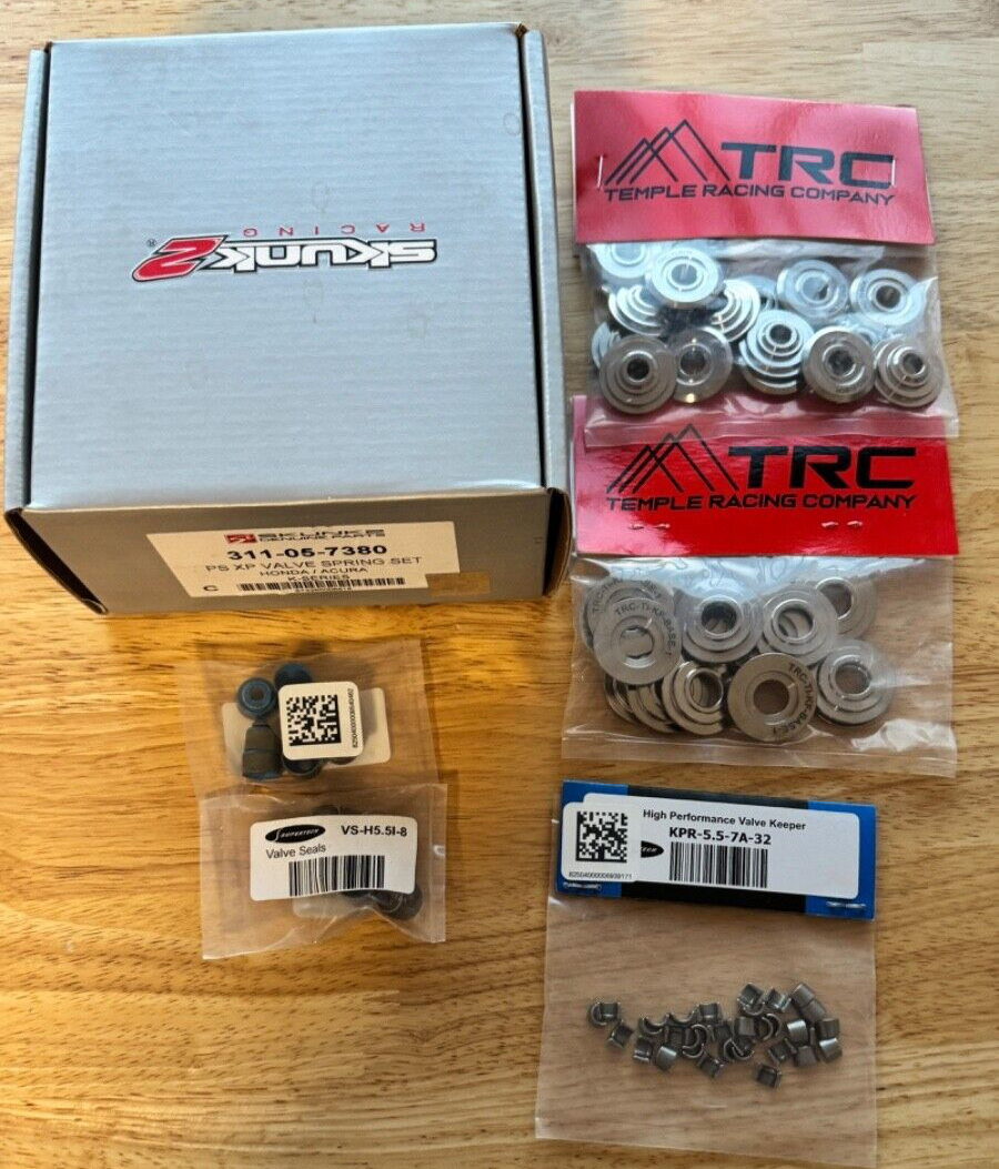 Skunk2 XP Dual Valve Springs & TRC Titanium Retainers Kit K Series