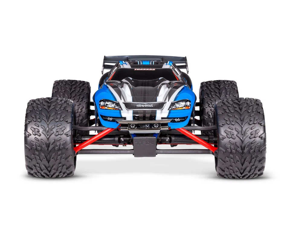 Traxxas E-Revo 1:16 blau RTR Brushed mit Akku und USB-C Ladegerät TRX71054-8-BLU - Bild 2 von 4