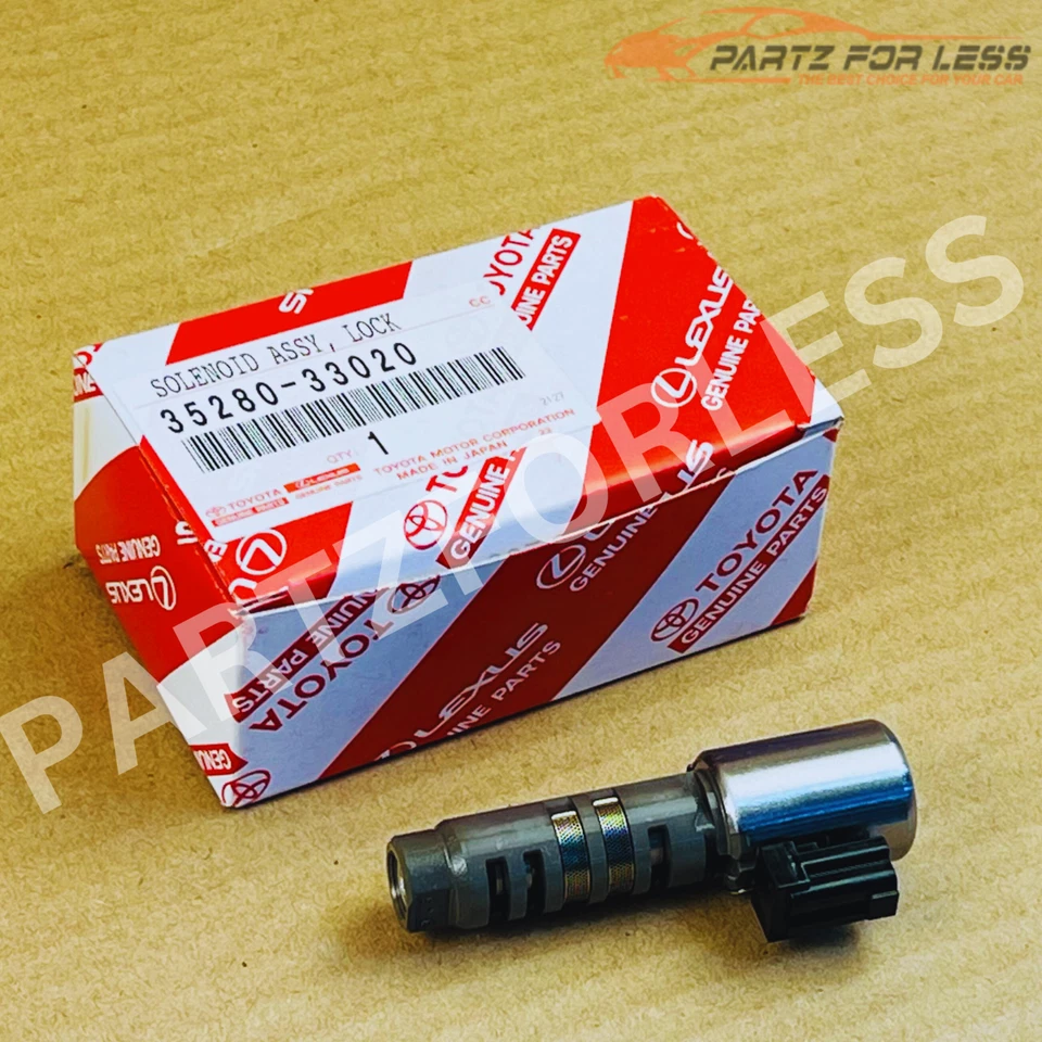 35280-33020 TOYOTA GENUINO OEM CONJUNTO DE SOLENOIDE, CONTROL DE BLOQUEO 3528033020 NUEVO Foto 2 de 4