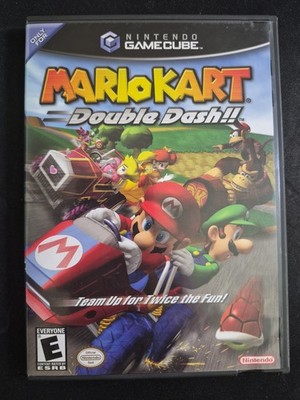 Mario Kart: Double Dash!! (Nintendo GameCube, 2003) Complete w/ case and manual