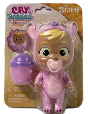 Cry Babies Magic Tears ANGEL Lilo & Stitch 4.5" Mini Doll & 2 Accessories NEW