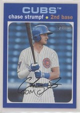 2020 Topps Heritage Minor League Edition Blue 92/99 Chase Strumpf #171 03mf