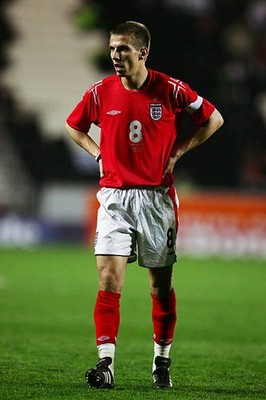 Gary O'Neil of England at to the UEFA European U21 Championship qu- 2005 Photo