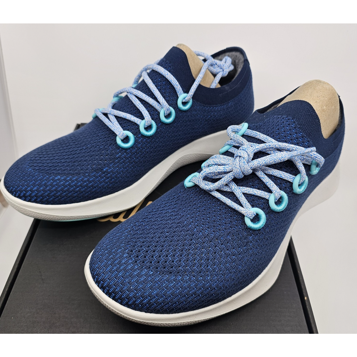 Allbirds Mens Tree Dasher Crest White Sole Running Shoes Size 1/2 NEW  Box