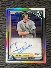 Daniel Susac Auto Refractor /499 2024 Bowman Chrome Prospects #CPA-DS