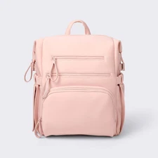 Boxy Diaper Backpack - Pink - Cloud Island