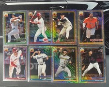 2026 Topps 1991 75th Chrome Mojo Refractor Silver Pack Lot Of 8  (2 RC) 