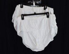 Hanes 6 PACK Womens Cool Comfort Cotton Brief White Size 12