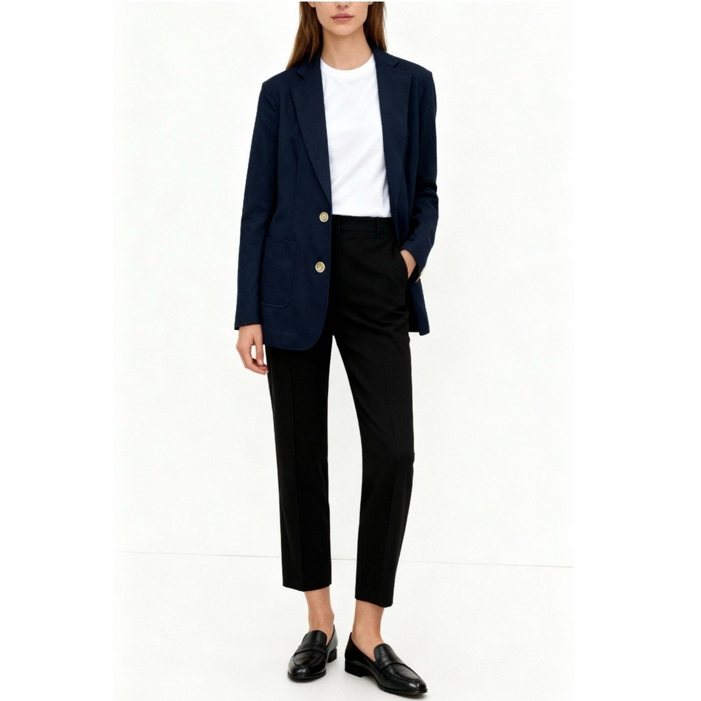 J. Mclaughlin Button up Tortoise Shell Button Jac… - image 1