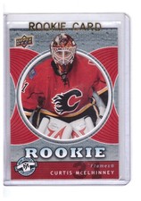 Curtis McElhinney 2007-08 Upper Deck Mini Jersey Collection Rookie Card #108
