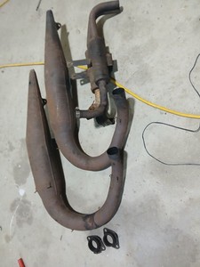 1994-95-96 Yamaha VMAX 600 PSI Twin Racing Aftermarket Pipes Muffler Stinger XTC